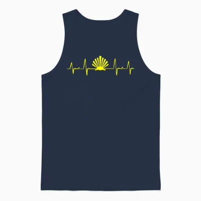 Buen Camino Pilgerfahrt Jakobsweg Camino De Santiago Pilger Unisex Tank Top - Navy