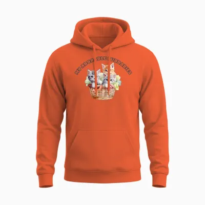 My Adorable Furbabies Unisex Hoodie - Orange