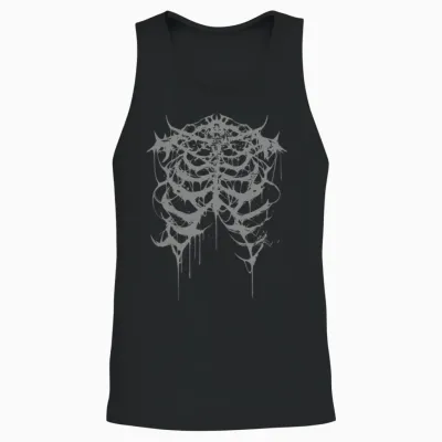 Horror Black Metal Death Metal | Gothic Goth Grunge Langarmshirt Unisex Tank Top - Black