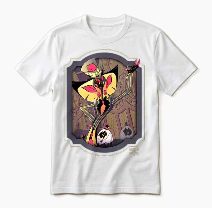 Hazbin Hotel - Sir Pentious Unisex T-Shirt in White