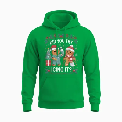 Physio Christmas Physical Therapy Holiday Season Christmas Unisex Hoodie - Irish Green