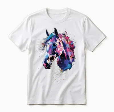 Horse Unisex T-Shirt - White