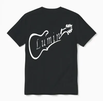 Lumin Official Logo Fan Merch Unisex T-Shirt - Black
