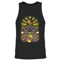 Lucky Black Cat — Lovers Gift Unisex Tank Top - Black – 2