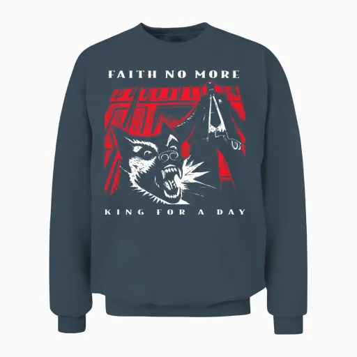 Official Faith No More King for a Day Alternative Metal Band Unisex Sweatshirt - Dark Heather