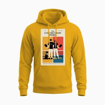 Funny Pickleball His Fault Her Fault Unisex Hoodie - Gold