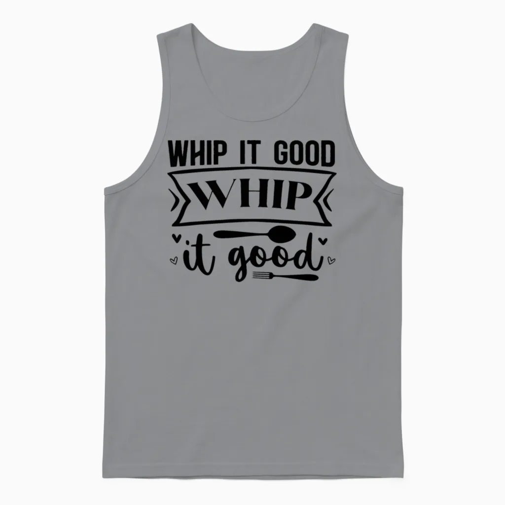 Whip It Good Whip It Good Unisex Tank Top in Sport Grey