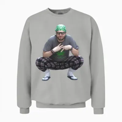 H3h3productions Ethan Vape Unisex Sweatshirt - Ash