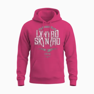 Lynyrd Skynyrd Freebird Retro Logo 1974 Rock Musik 70er Jahre Geschenke Unisex Hoodie - Heliconia