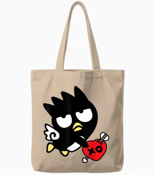 Badtz - Maru Cupid Valentine Tote Bags - Natural