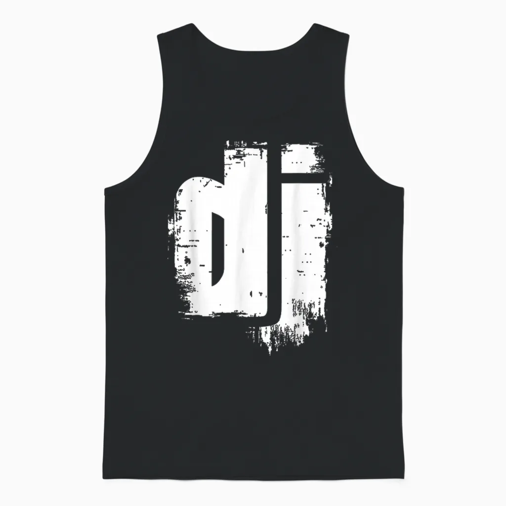 Mix1 Musik Dj Collection - Cooles Dj Grunge Musik - Du Bist Der Discjockey! Damen Dj T-Shirt, Schwarz, S Unisex Tank Top in Black