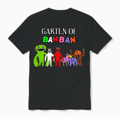 Garten of Banban Unisex T-Shirt - Black
