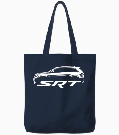 Jeep Grand Cherokee Hellcat Tote Bags - Navy
