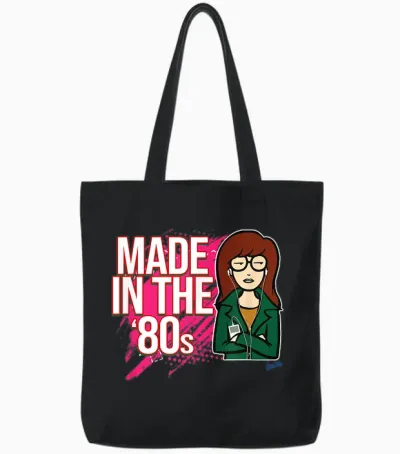 Mademark X Daria - Made in the 80s Tote Bags - Black