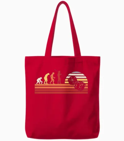 Retro Vintage Board Games Tote Bags - Red