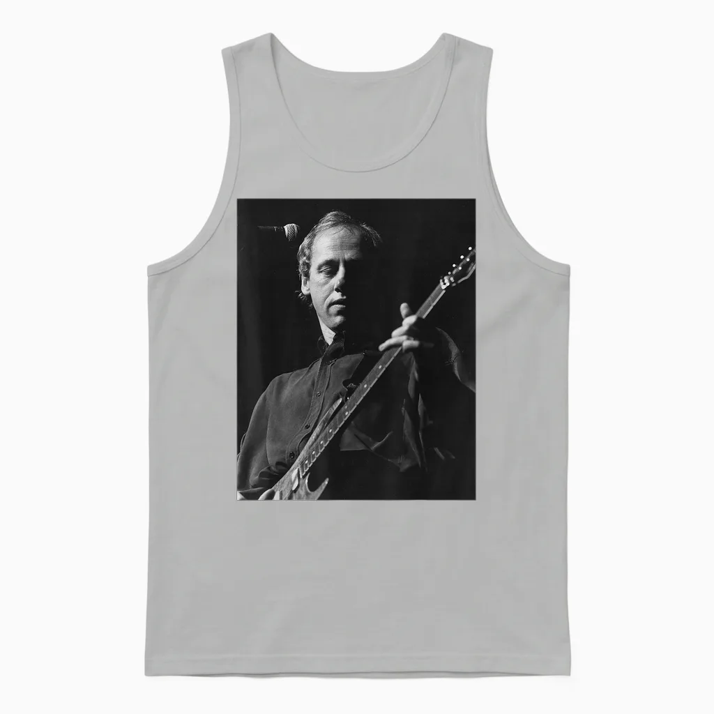 Mark Knopfler Dire Straits Live 1989 Unisex Tank Top in Ash