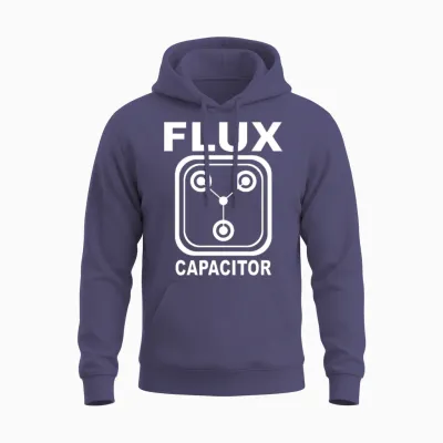 Retro Circuit Node Unisex Hoodie - Heather Sport Dark Navy