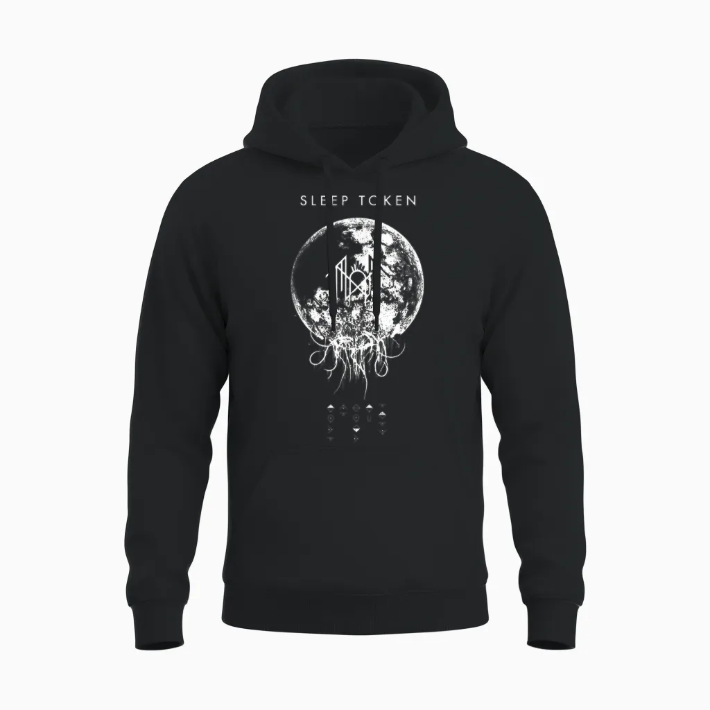 Sleep Token Cover Art Unisex Hoodie in Black