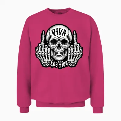 Viva Los Tioz - Spruch Für Coole Onkel Und Böhse Rocker Unisex Sweatshirt - Heliconia