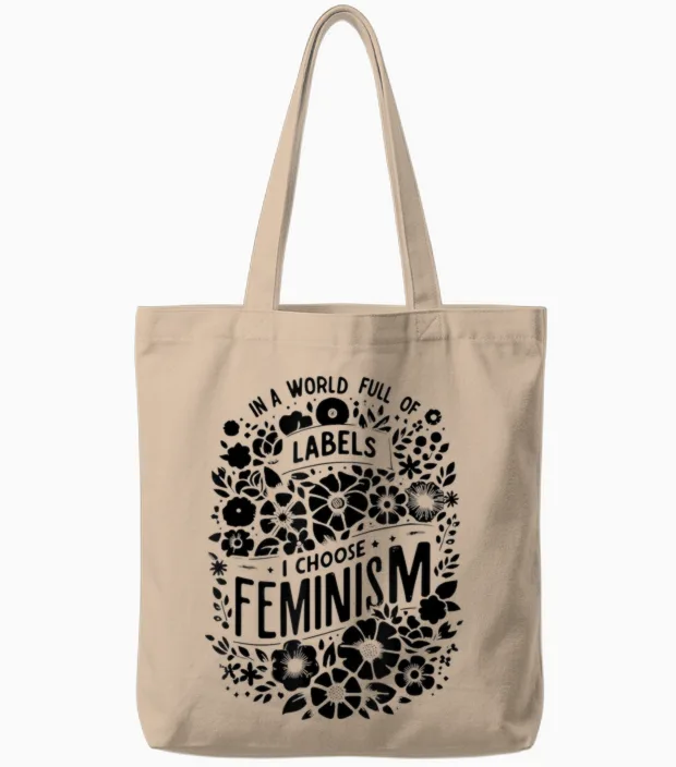 Feminismus Feministin - Feministisch Emanzipation Feminist Tote Bags in Natural