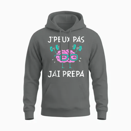I Can't Have Prepa Student Student T-Shirt, Black, S Unisex Hoodie - Graphite Heather