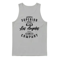 Los Angeles California Republic 1974 Vintage Unisex Tank Top - Ash – 1