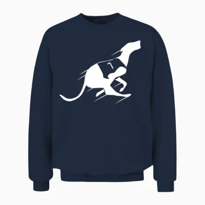 Dog Racing Unisex Sweatshirt - Navy