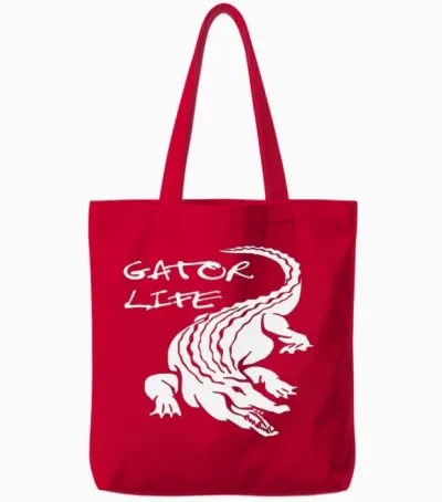 Gator Life Tote Bags - Red