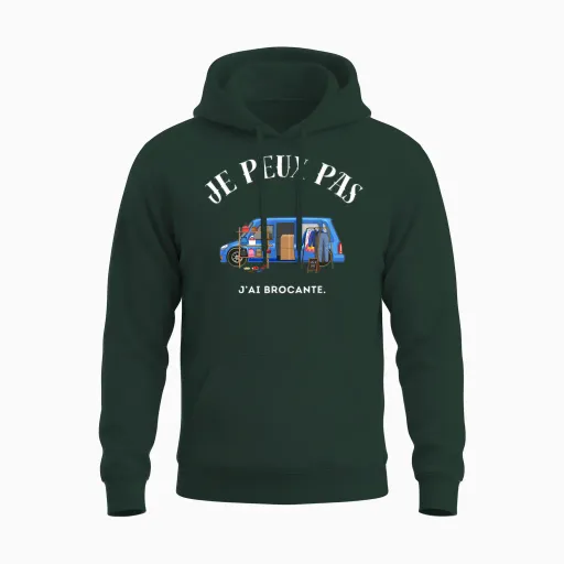 I Can't, I Have Flea Market T-Shirt, Black, S Unisex Hoodie - Forest
