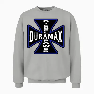Chevy Duramax Diesel Power Unisex Sweatshirt - Ash
