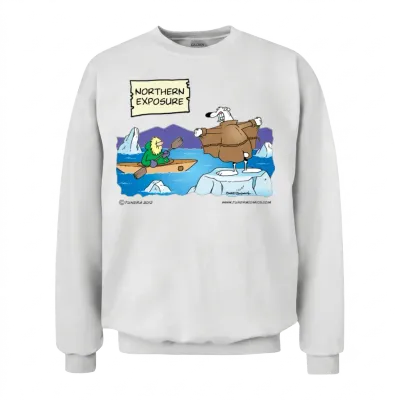 Northern Exposure Unisex Sweatshirt - White