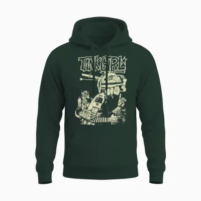 Tank Girl Unisex Hoodie - Forest