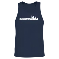 Mystery Science Theater 3000 Vintage Dark Unisex Tank Top - Navy – 2