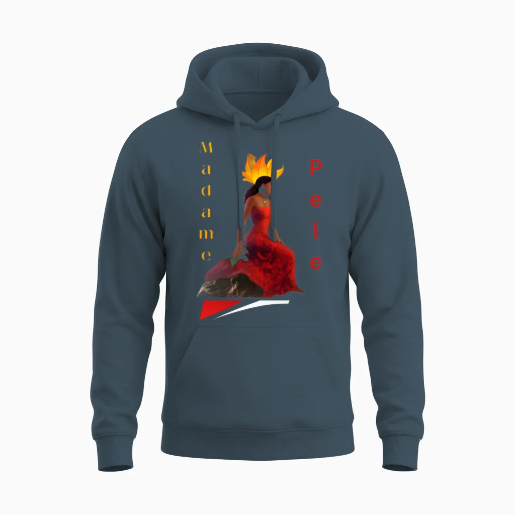 Madame Unisex Hoodie in Dark Heather