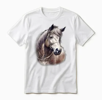 The Wild Horse Unisex T-Shirt - White