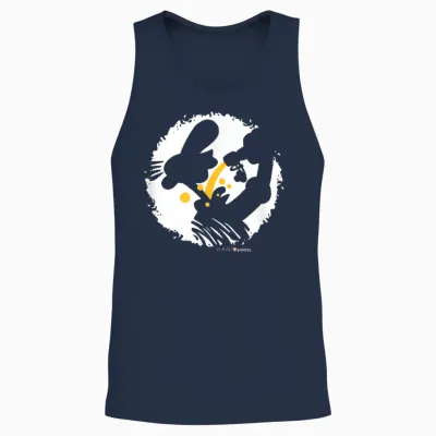 Werner Hau Wechsel! T-Shirt Black Unisex Tank Top - Navy