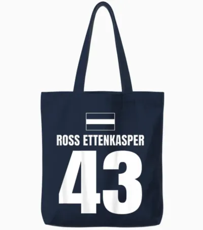 Mallorca Sauf Trikot österreich, Ross Ettenkasper Tote Bags - Navy