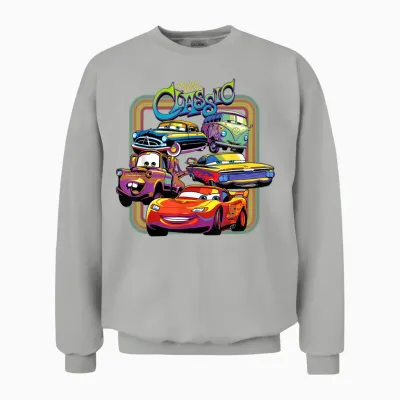 Disney Pixar Cars Radiator Springs Classic Unisex Sweatshirt - Ash