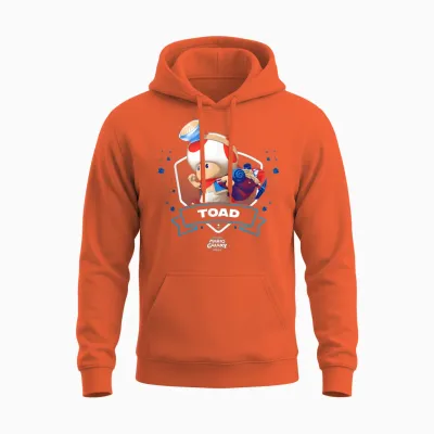 The Super Mario Galaxy Movie Toad Champion Unisex Hoodie - Orange