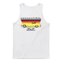 2 Plus 2 Saturn Yellow Unisex Tank Top - White – 1