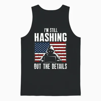 Ethical Hacker Cybersecurity Expertise Unisex Tank Top - Black