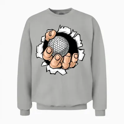 Golf Balls Unisex Sweatshirt - Ash