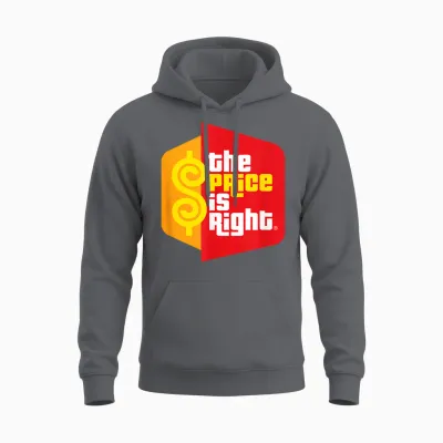 Price Is Right Logo Unisex Hoodie - Charcoal