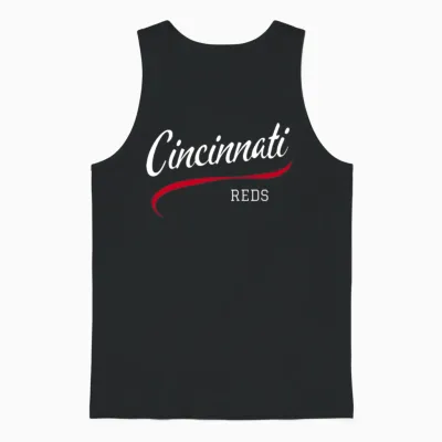 Retro Unisex Tank Top - Black