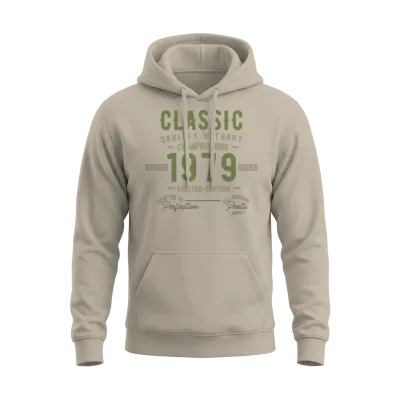 Classic 1979 – Timeless Vintage Edition Unisex Hoodie - Sand