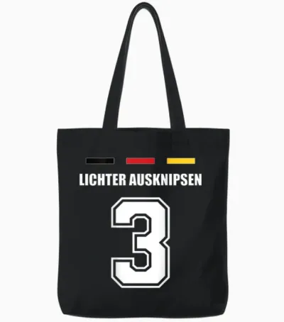 Lustige Namen Deutschland Trikot Für Mallorca Und Die Party Tote Bags - Black