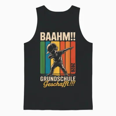 Grundschule Absolvent Abgänger Grundschule Abschluss 2026 Unisex Tank Top - Black