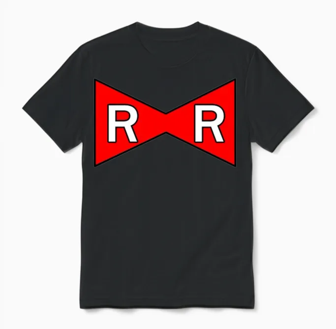 Android 17 Red Ribbon Army - Awareness Unisex T-Shirt in Black