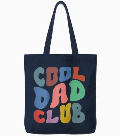 Cool Dads Club Geschenk Zum Vatertag, Vatertag, Geburtstagsgeschenk Tote Bags - Navy