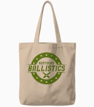 Kentucky Ballistics Tote Bags - Natural